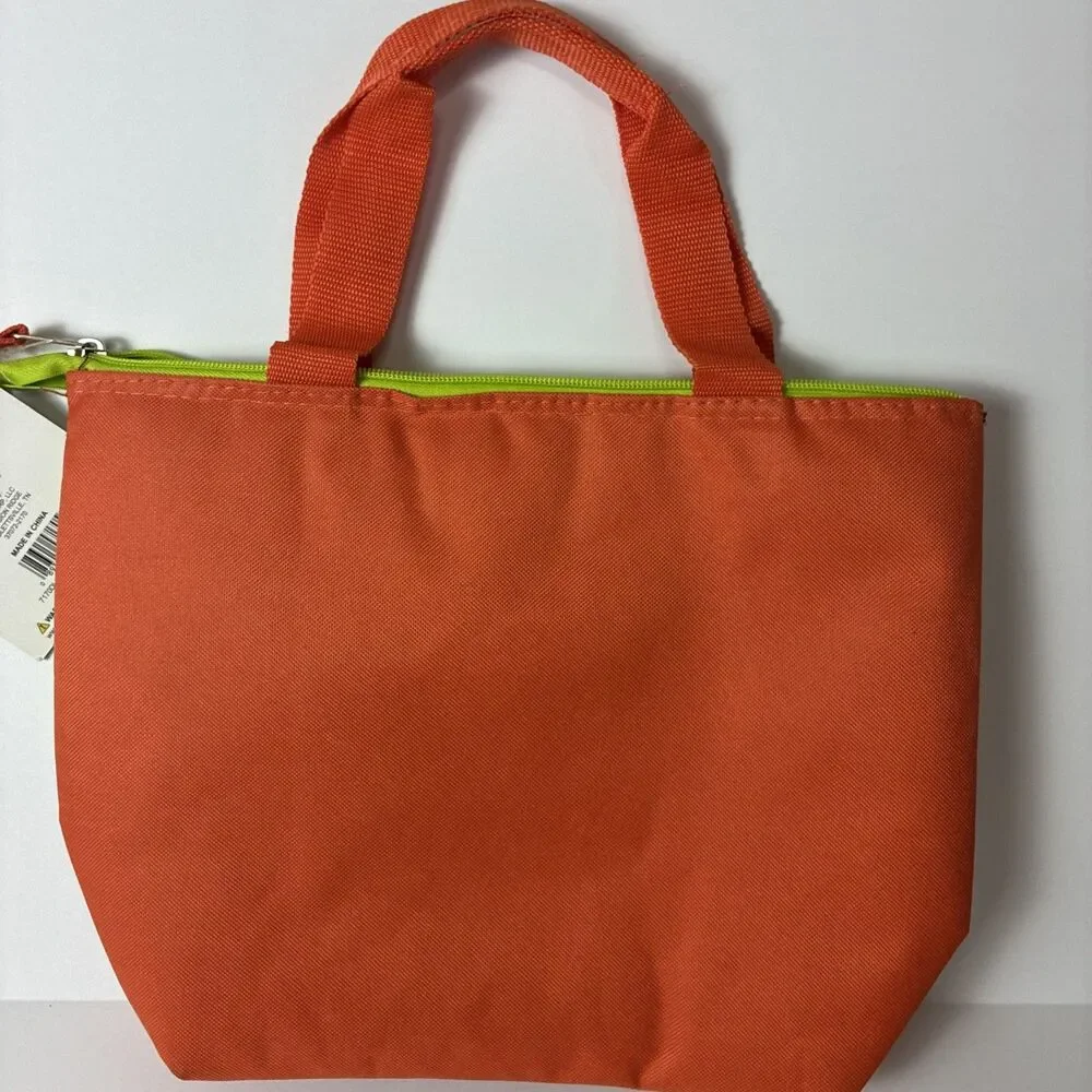Fridge Pak Fully Insulated Cooler Lunch Tote 10in x 13in x 5in EUC Kiwi Fruit